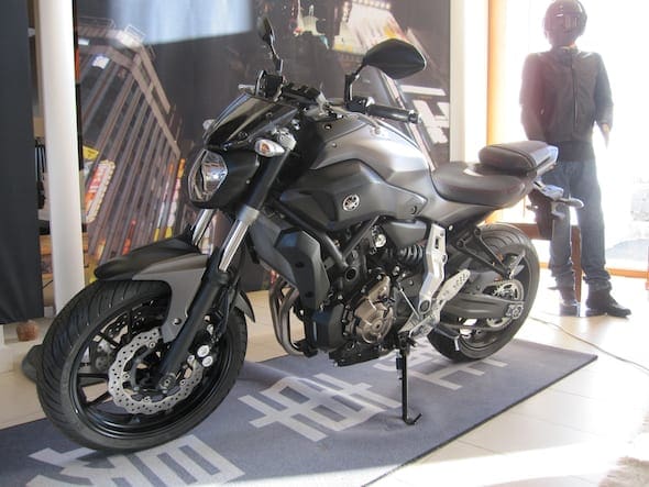 Série Spéciale Yamaha MT07 racing vintage