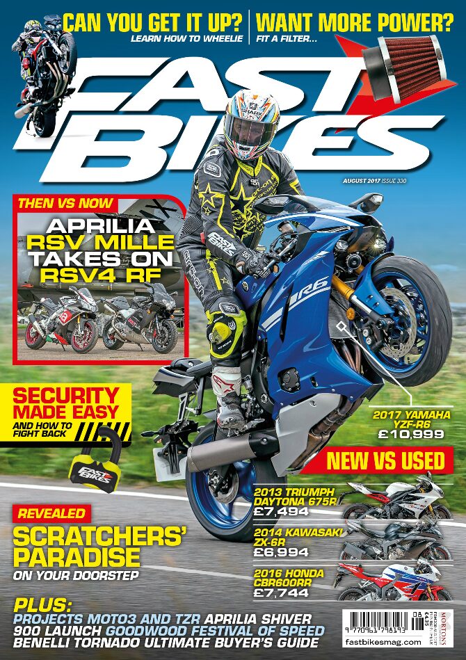 イコン August 2017 - Issue 330 | Fast Bikes Magazine