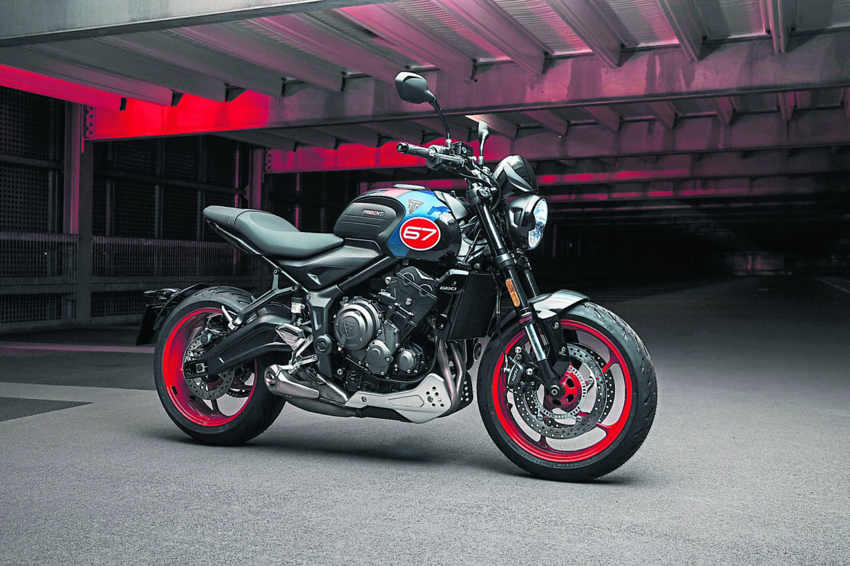 TRIUMPH: Trident 660 Slipery Sam special | Fast Bikes Magazine