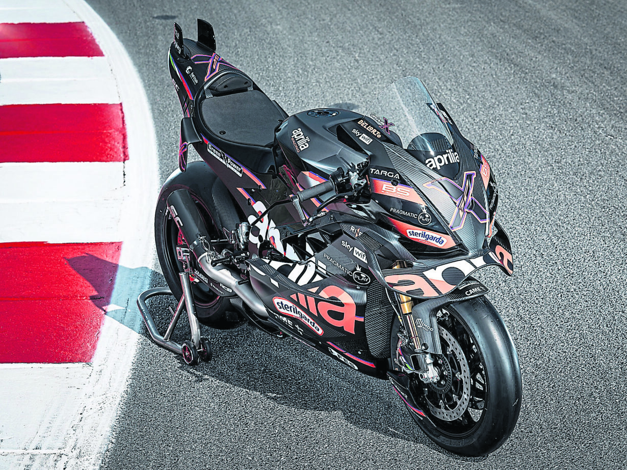 Aprilia RSV4 X-GP: MotoGP technology in a limited-edition package